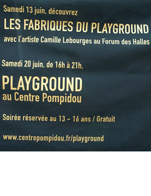 Playground workshop camille lebourges